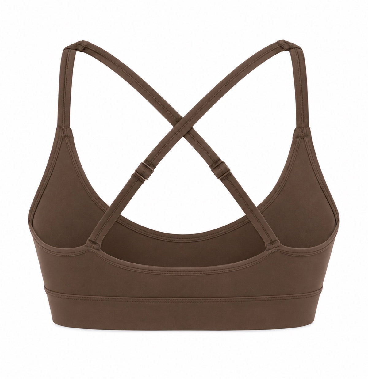 PACE Women’s Sports Bra — Mocha Brown