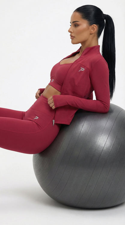 Women’s Fuchsia 3-Piece Activewear Set
