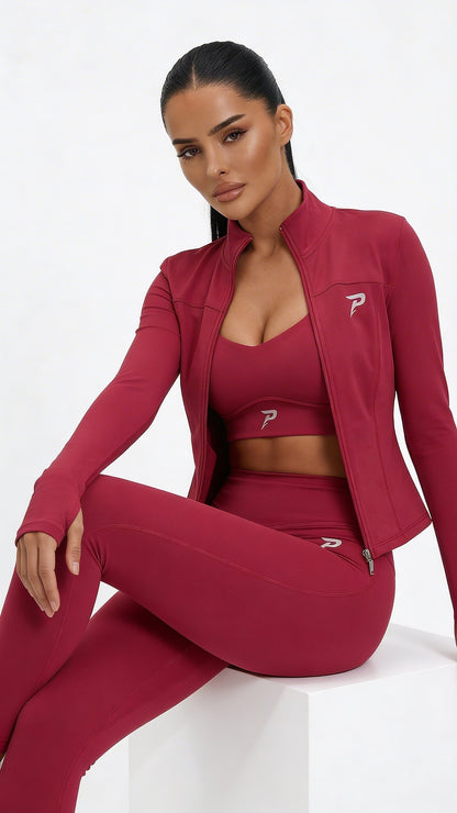 Women’s Fuchsia 3-Piece Activewear Set