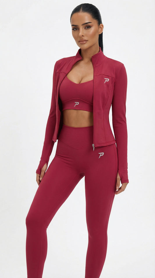 Women’s Fuchsia 3-Piece Activewear Set