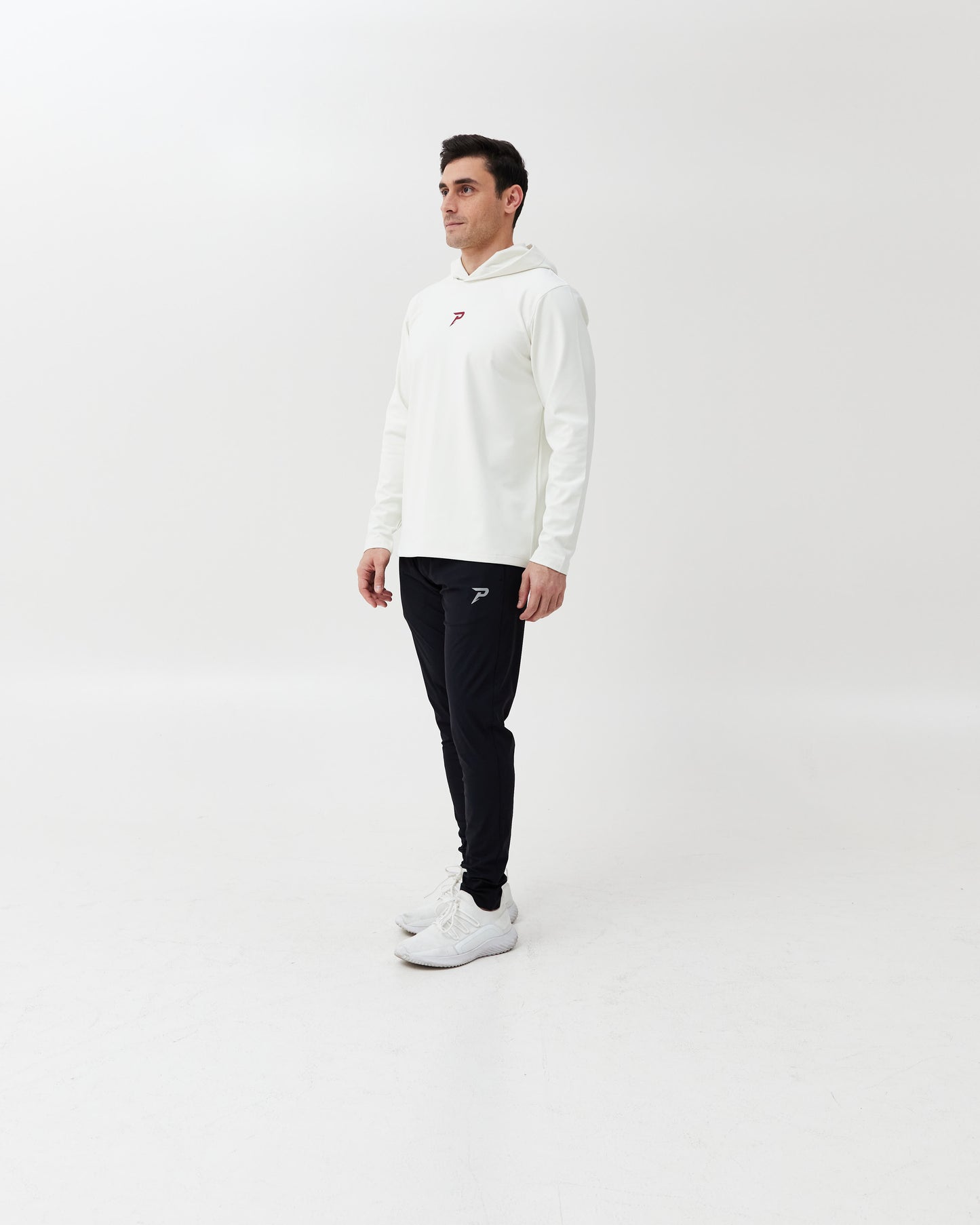 هودي كم طويل PACE – أبيض