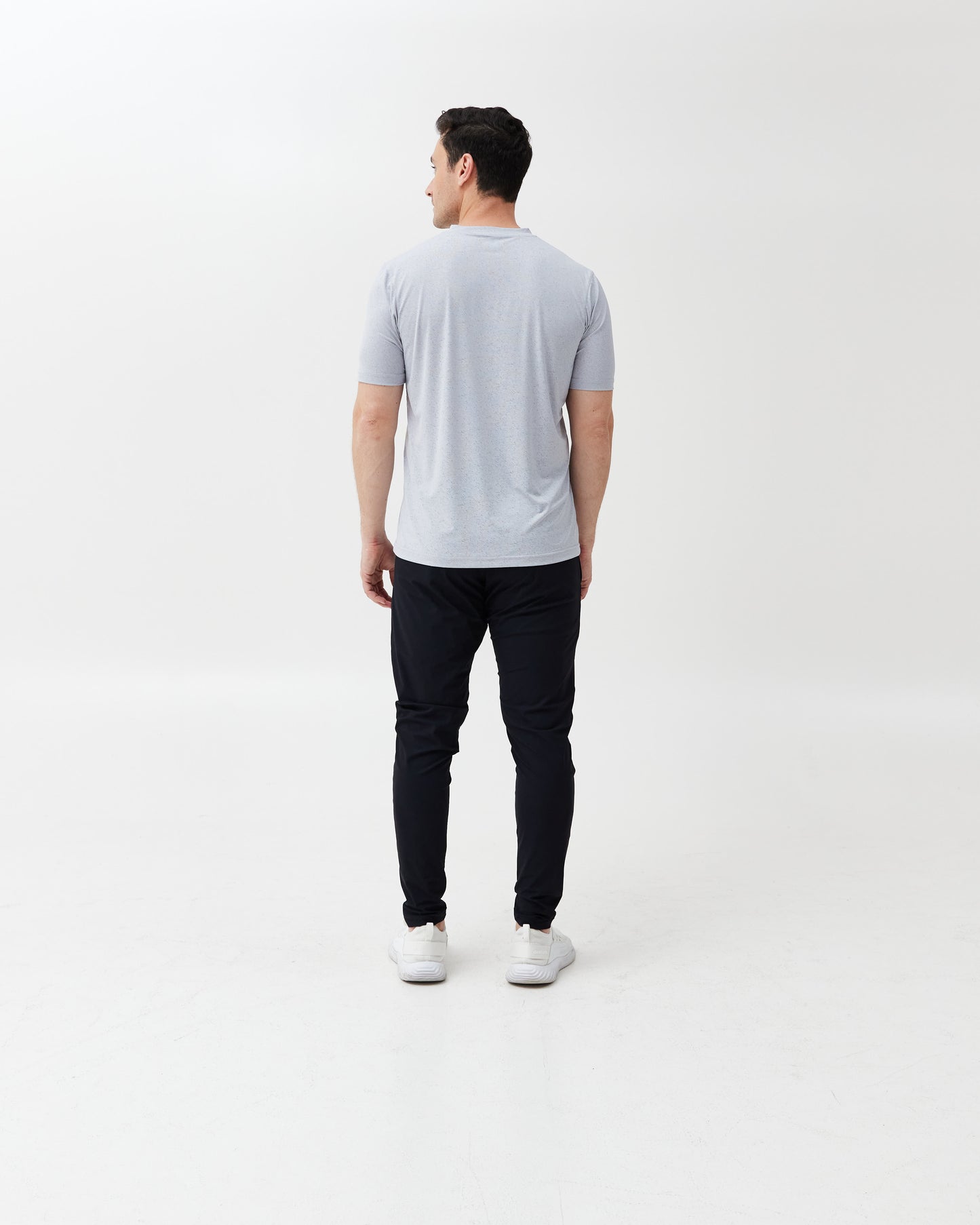 PACE AeroDry Training Tee — Light Grey