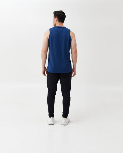PACE Quick-Dry Performance Tank — Navy