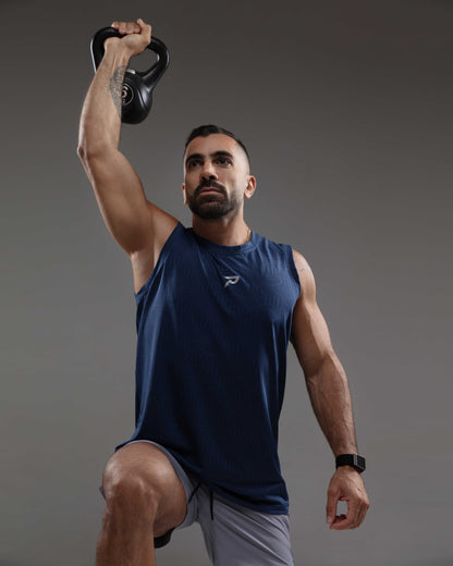 PACE Quick-Dry Performance Tank — Navy