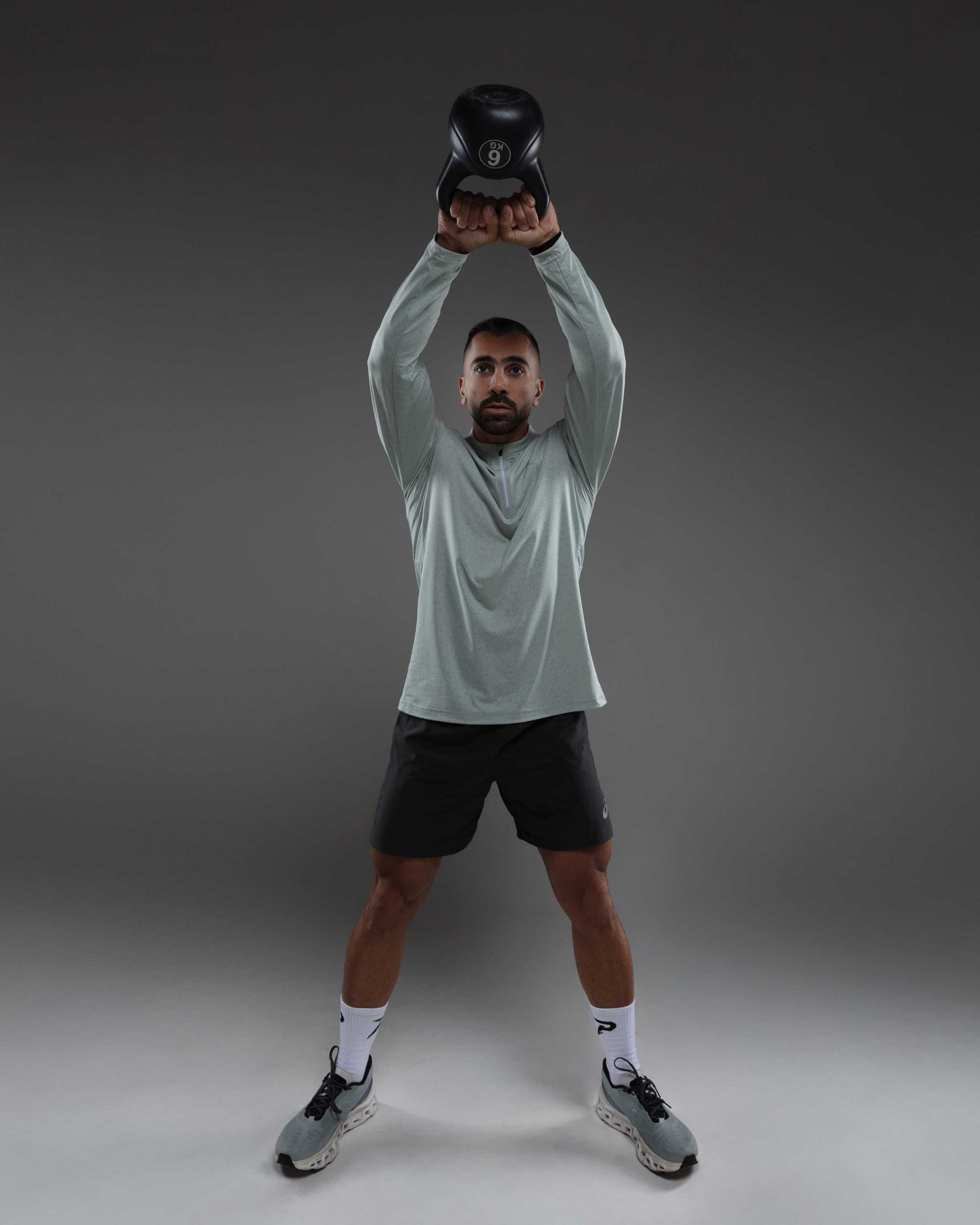 PACE Quick-Dry 1/4-Zip Training Top — Sage Green